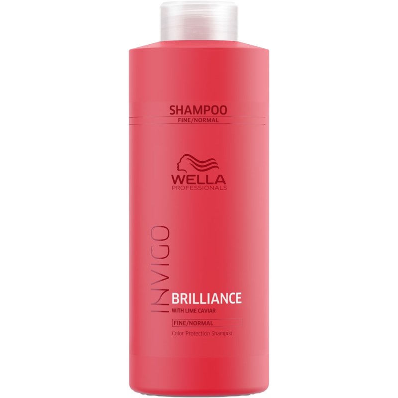 Wella Color Brilliance Color Protection Shampoo for Fine/Normal Hair Liter
