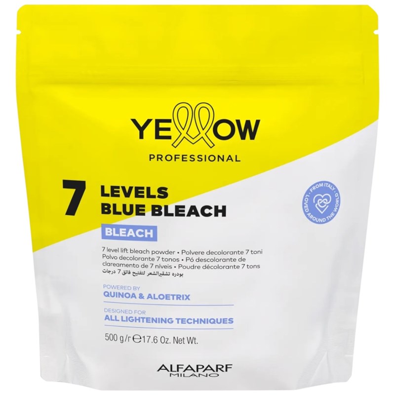 Yellow Professional Bleach 7 Levels Of Lift 17.6 Fl. Oz.