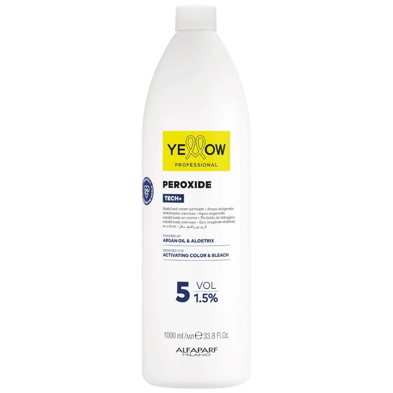 Yellow Professional TECH+ Peroxide 5 Volume - 1.5% Liter
