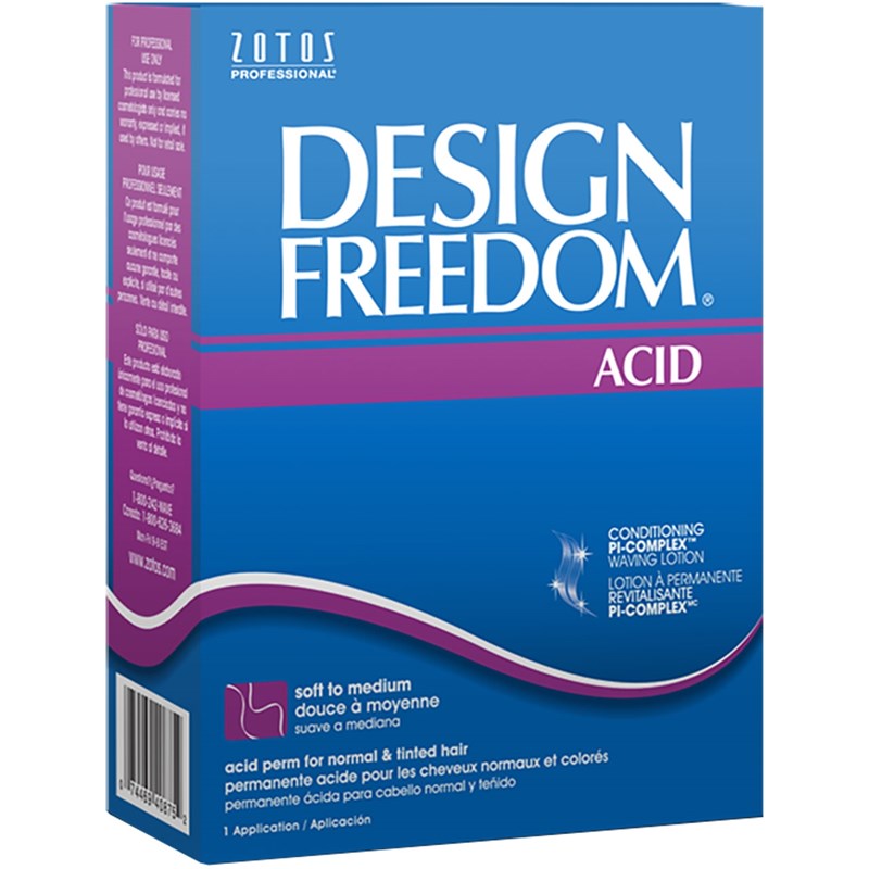 Zotos Design Freedom Acid Perm For Normal and Tinted Hair